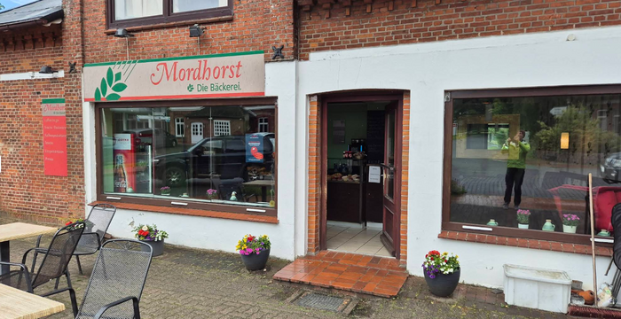 Bäckereigebäude von außen